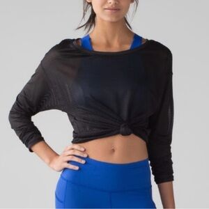 Lululemon Athletica Lean In long sleeve Size 8